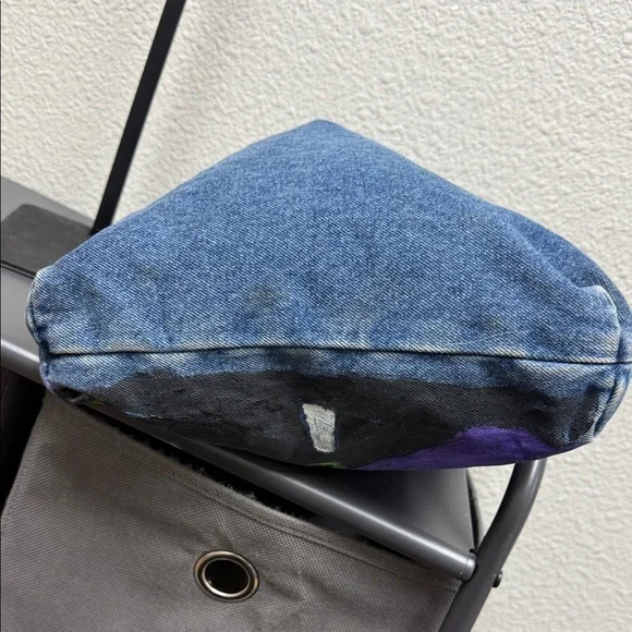 Banks Artistic Multicolor Handpainted Tote Bag - Picture 6 of 7